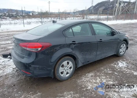 2017 Kia Forte Lx from USA, damaged, VIN 3KPFK4A75HE070801